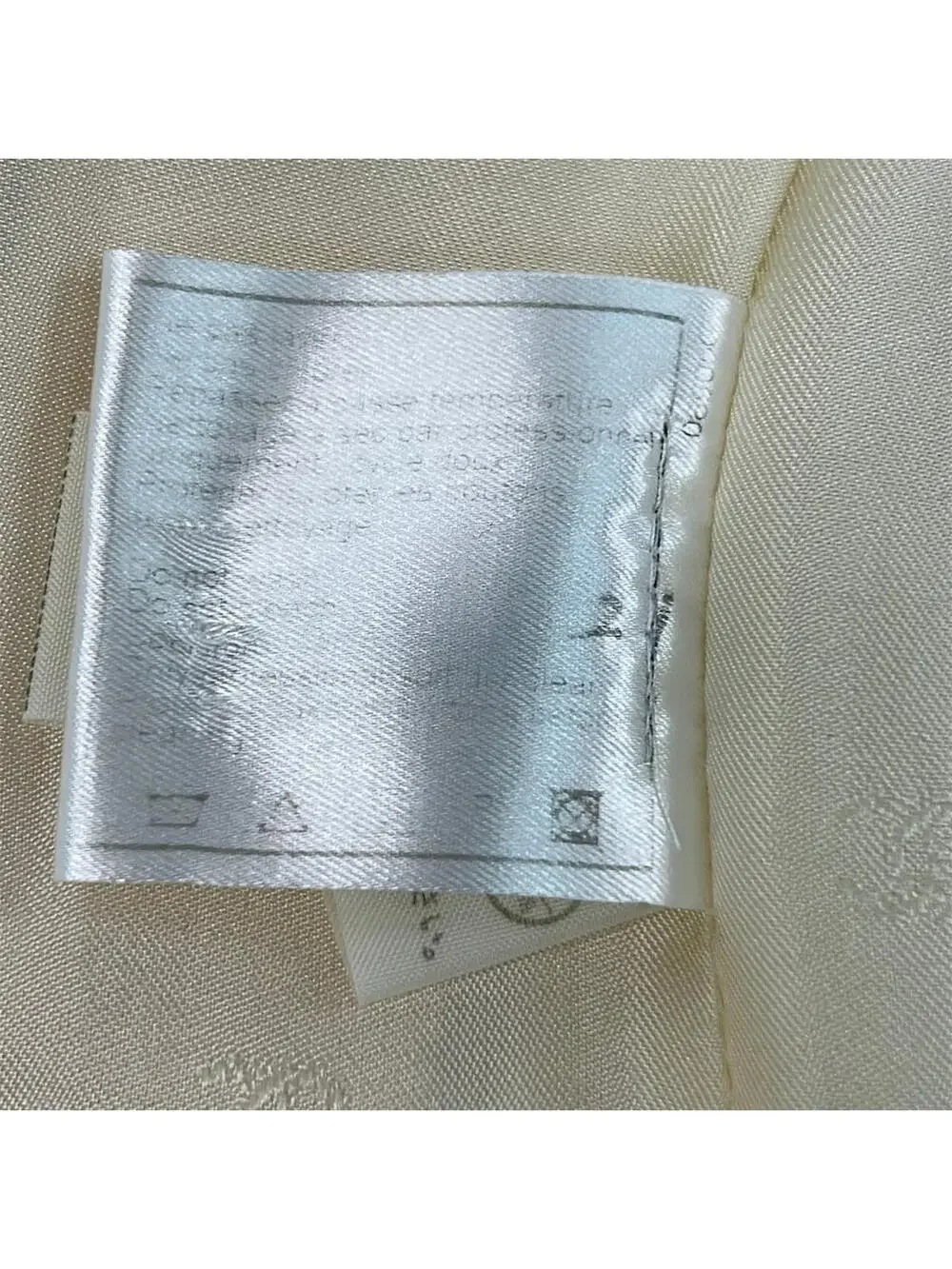 Chanel Cream Women's Jacket #299987C68B
